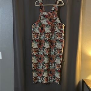 Dressed in LALA Cream Halter Sheath Midi Dress for Wedding Guest